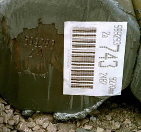 Secure labeling in icy temperatures