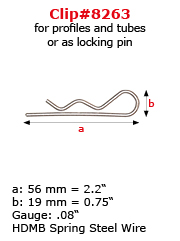 Product#8263 Allows for Including in Strapping