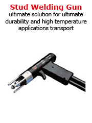 WELDING GUN advanced solution for ultimate durability to fix tags securely on front side of bundle